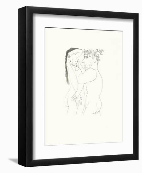 Le Goût du Bonheur 54-Pablo Picasso-Framed Serigraph