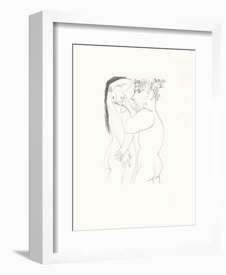 Le Goût du Bonheur 54-Pablo Picasso-Framed Serigraph