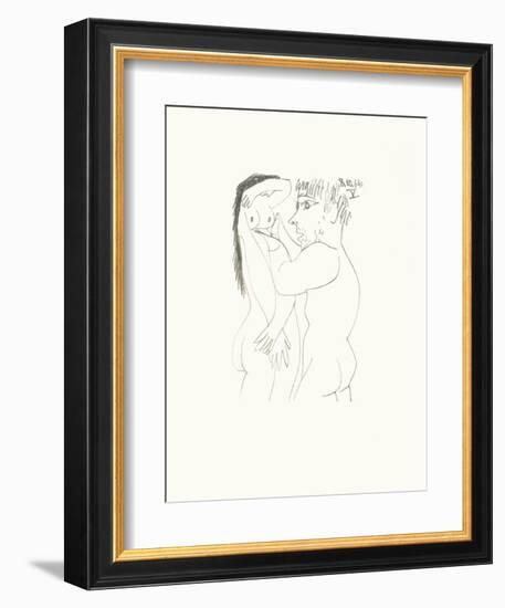 Le Goût du Bonheur 54-Pablo Picasso-Framed Serigraph