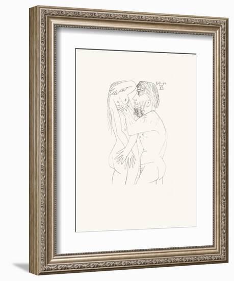 Le Goût du Bonheur 55-Pablo Picasso-Framed Serigraph