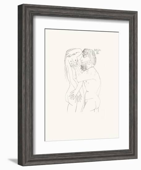 Le Goût du Bonheur 55-Pablo Picasso-Framed Serigraph