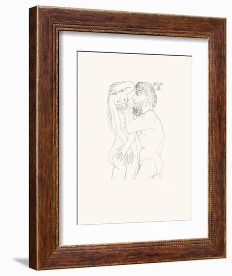 Le Goût du Bonheur 55-Pablo Picasso-Framed Serigraph