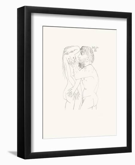 Le Goût du Bonheur 55-Pablo Picasso-Framed Serigraph