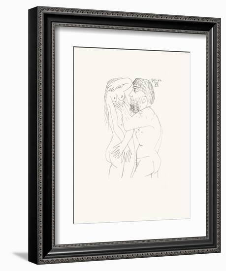 Le Goût du Bonheur 55-Pablo Picasso-Framed Serigraph