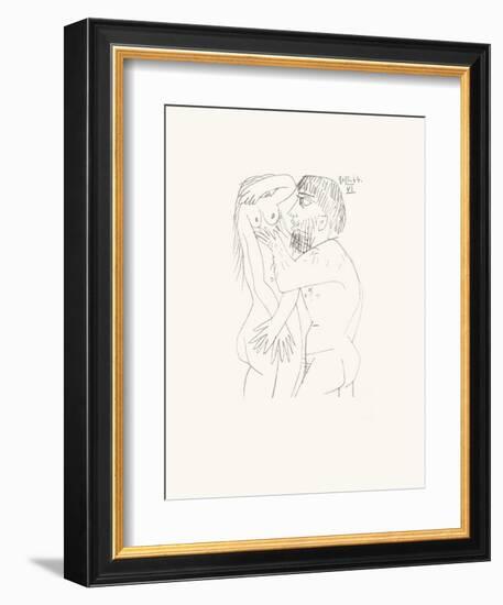 Le Goût du Bonheur 55-Pablo Picasso-Framed Serigraph