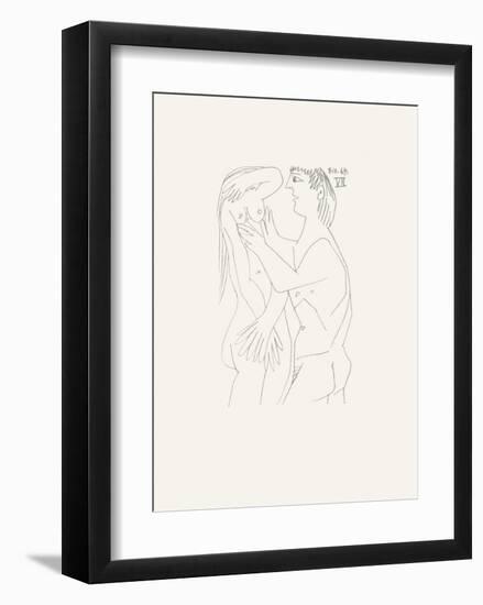 Le Goût du Bonheur 56-Pablo Picasso-Framed Serigraph