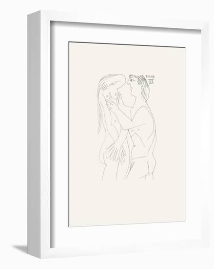 Le Goût du Bonheur 56-Pablo Picasso-Framed Serigraph