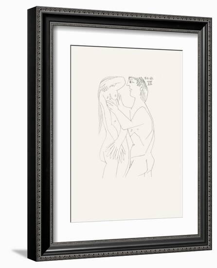 Le Goût du Bonheur 56-Pablo Picasso-Framed Serigraph