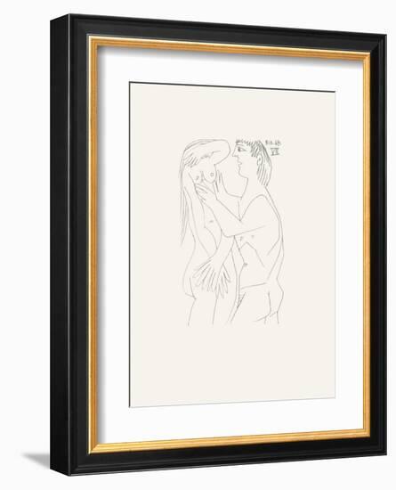 Le Goût du Bonheur 56-Pablo Picasso-Framed Serigraph