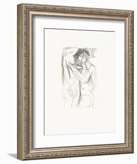 Le Goût du Bonheur 57-Pablo Picasso-Framed Serigraph