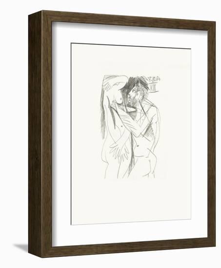 Le Goût du Bonheur 57-Pablo Picasso-Framed Serigraph