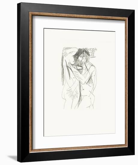 Le Goût du Bonheur 57-Pablo Picasso-Framed Serigraph