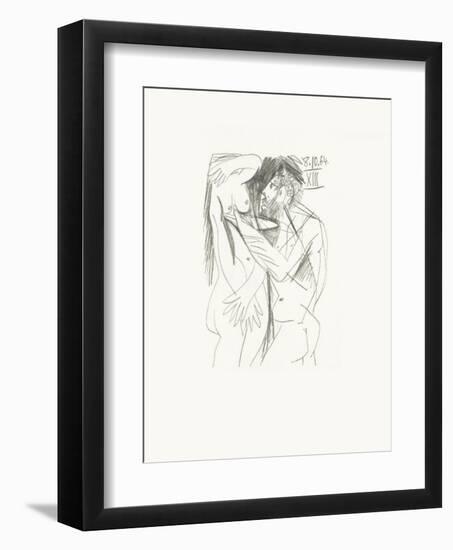 Le Goût du Bonheur 57-Pablo Picasso-Framed Serigraph