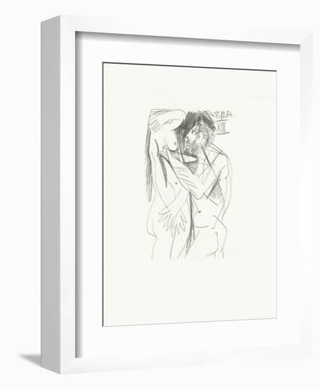 Le Goût du Bonheur 57-Pablo Picasso-Framed Serigraph