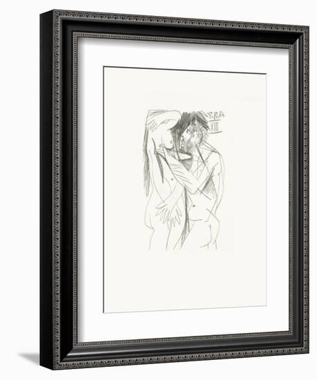 Le Goût du Bonheur 57-Pablo Picasso-Framed Serigraph