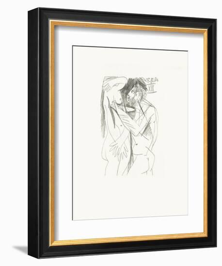 Le Goût du Bonheur 57-Pablo Picasso-Framed Serigraph