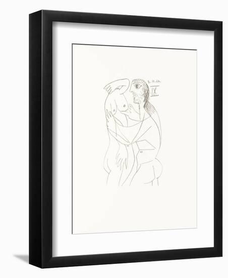 Le Goût du Bonheur 58-Pablo Picasso-Framed Serigraph