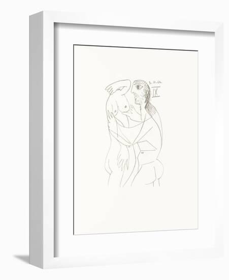 Le Goût du Bonheur 58-Pablo Picasso-Framed Serigraph