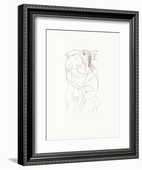 Le Goût du Bonheur 58-Pablo Picasso-Framed Serigraph