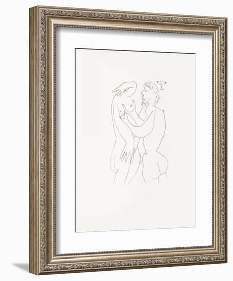 Le Goût du Bonheur 59-Pablo Picasso-Framed Serigraph