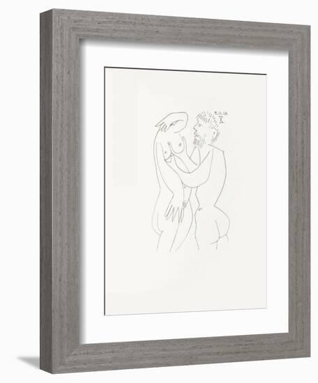 Le Goût du Bonheur 59-Pablo Picasso-Framed Serigraph