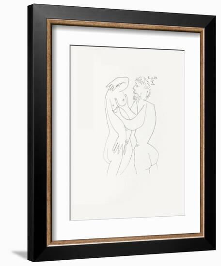 Le Goût du Bonheur 59-Pablo Picasso-Framed Serigraph