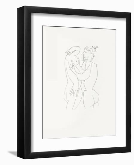 Le Goût du Bonheur 59-Pablo Picasso-Framed Serigraph