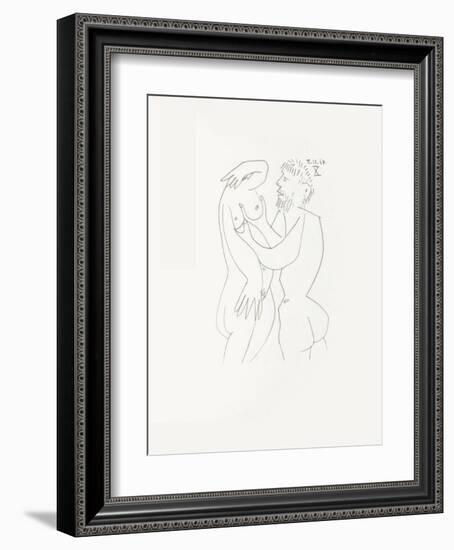 Le Goût du Bonheur 59-Pablo Picasso-Framed Serigraph