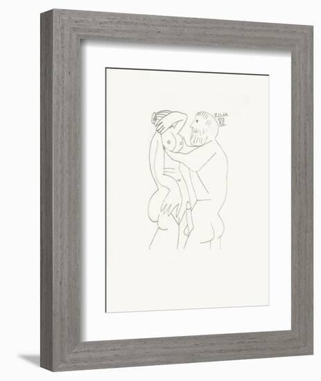 Le Goût du Bonheur 61-Pablo Picasso-Framed Serigraph