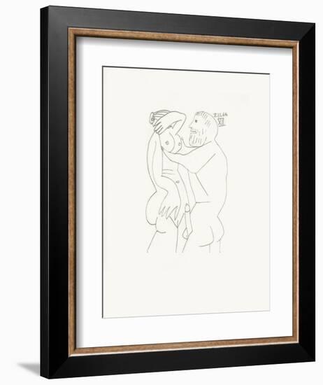 Le Goût du Bonheur 61-Pablo Picasso-Framed Serigraph