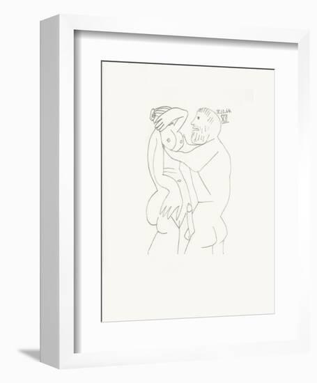 Le Goût du Bonheur 61-Pablo Picasso-Framed Serigraph