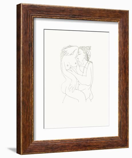 Le Goût du Bonheur 64-Pablo Picasso-Framed Serigraph