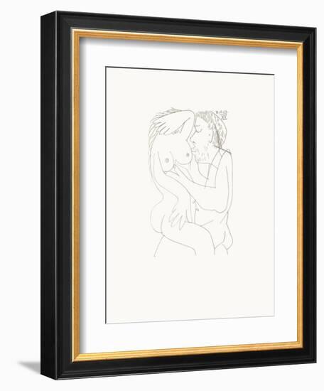 Le Goût du Bonheur 64-Pablo Picasso-Framed Serigraph