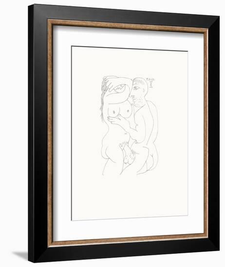 Le Goût du Bonheur 69-Pablo Picasso-Framed Serigraph