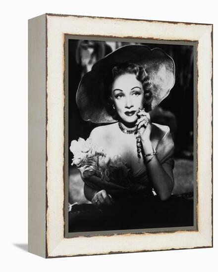 Le grand alibi STAGE FRIGHT by Alfred Hitchcock-null-Framed Stretched Canvas