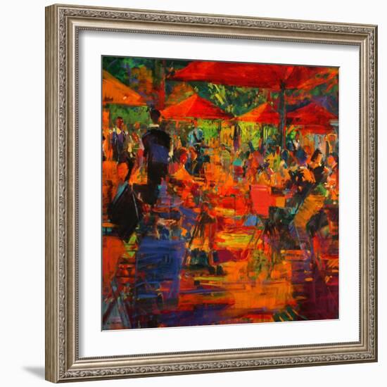 Le Grand Cafe, 2011-Peter Graham-Framed Giclee Print