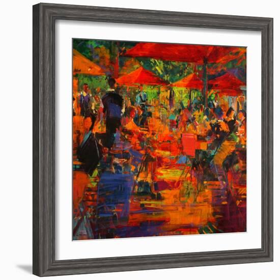 Le Grand Cafe, 2011-Peter Graham-Framed Giclee Print