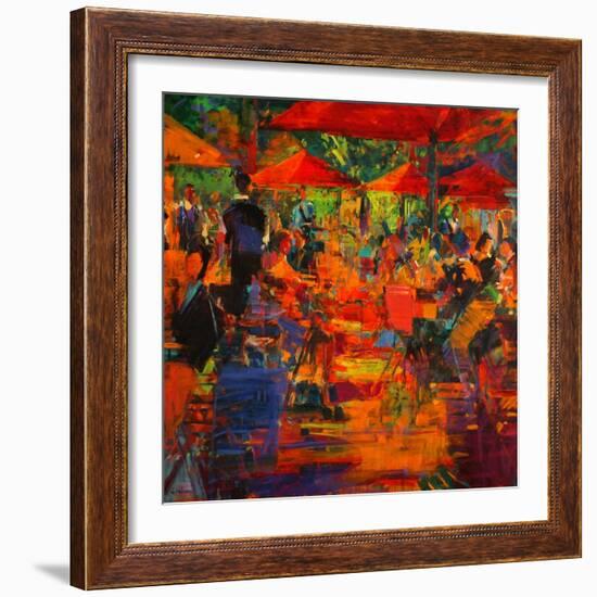 Le Grand Cafe, 2011-Peter Graham-Framed Giclee Print