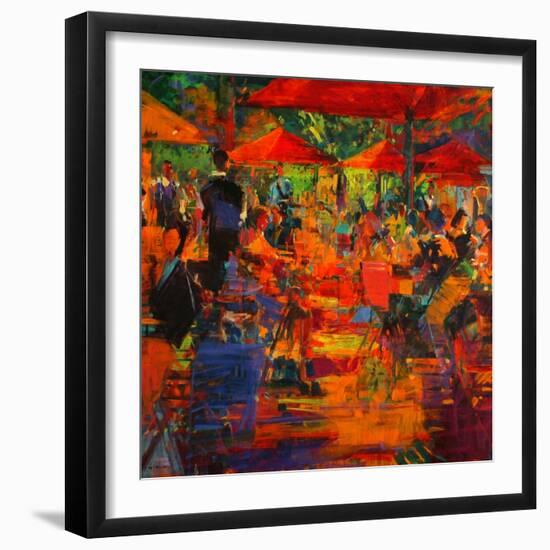 Le Grand Cafe, 2011-Peter Graham-Framed Giclee Print