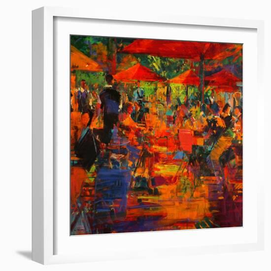 Le Grand Cafe, 2011-Peter Graham-Framed Giclee Print