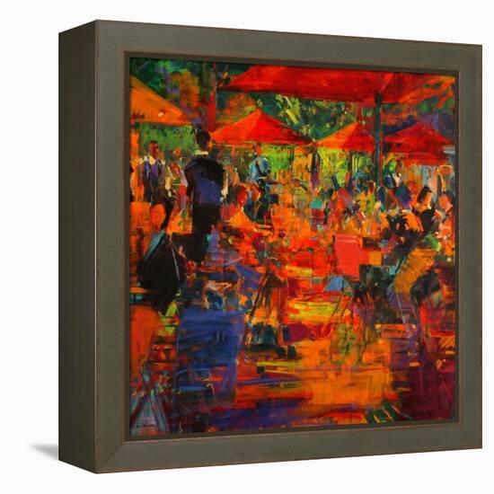 Le Grand Cafe, 2011-Peter Graham-Framed Premier Image Canvas