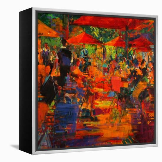 Le Grand Cafe, 2011-Peter Graham-Framed Premier Image Canvas