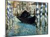 Le Grand Canal, Venise (Venise bleu)-Edouard Manet-Mounted Giclee Print