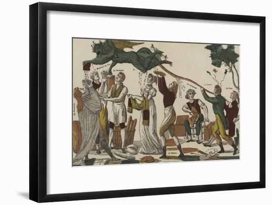 Le grand Diable d'argent, patron de la finance-null-Framed Giclee Print