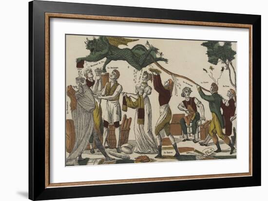 Le grand Diable d'argent, patron de la finance-null-Framed Giclee Print