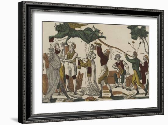 Le grand Diable d'argent, patron de la finance-null-Framed Giclee Print