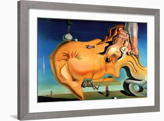 Le Grand Masturbateur-Salvador Dalí-Framed Art Print