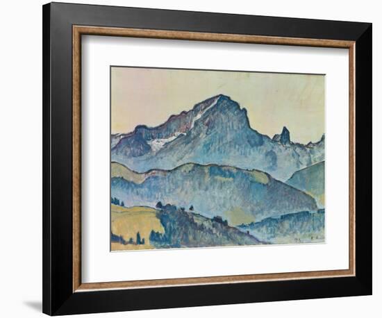 Le Grand Muveran (Berner Alpen), 1912-Ferdinand Hodler-Framed Giclee Print