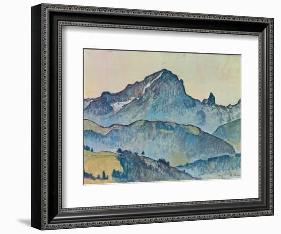 Le Grand Muveran (Berner Alpen), 1912-Ferdinand Hodler-Framed Giclee Print