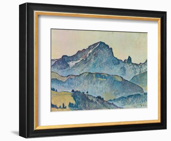 Le Grand Muveran (Berner Alpen), 1912-Ferdinand Hodler-Framed Giclee Print